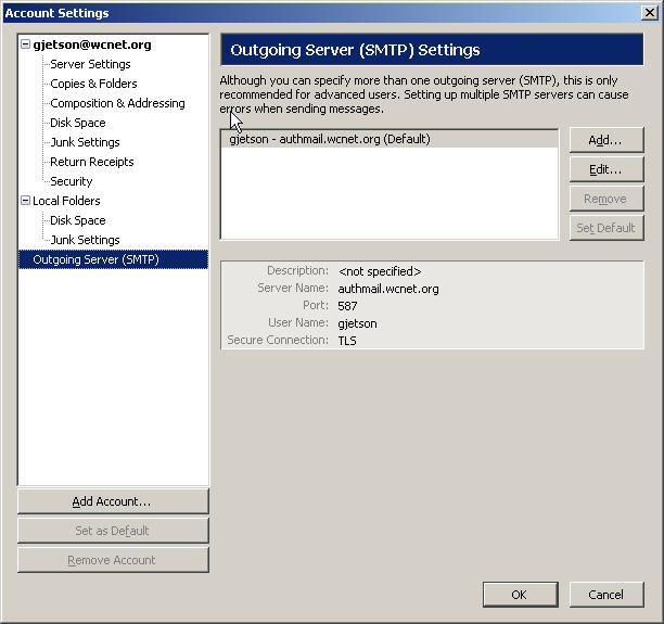 Tools and Accounts Screen Shot